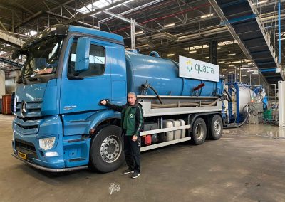 Conveniently located for grease trap waste collection companies